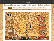 Tablet Screenshot of drlorettabezzi.it